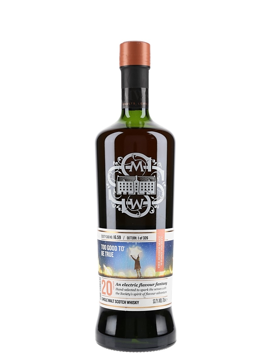 SMWS 16.59 An Electric Flavour Fantasy Glenturret 20 Year Old 70cl / 53.7%