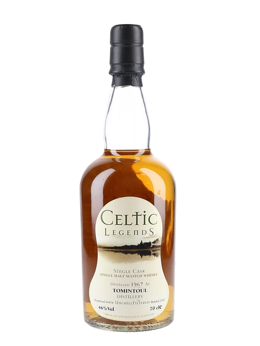 Tomintoul 1967 Celtic Legends Bottled 2002 - Liquid Gold Enterprises 70cl / 46%