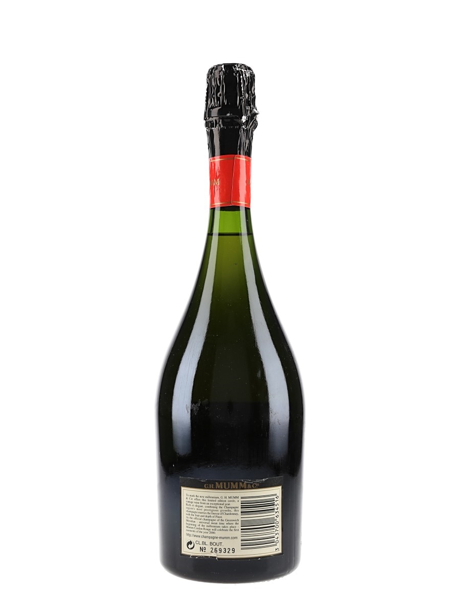 1990 G H Mumm Cordon Rouge Brut Millesime - Lot 173041 - Buy/Sell