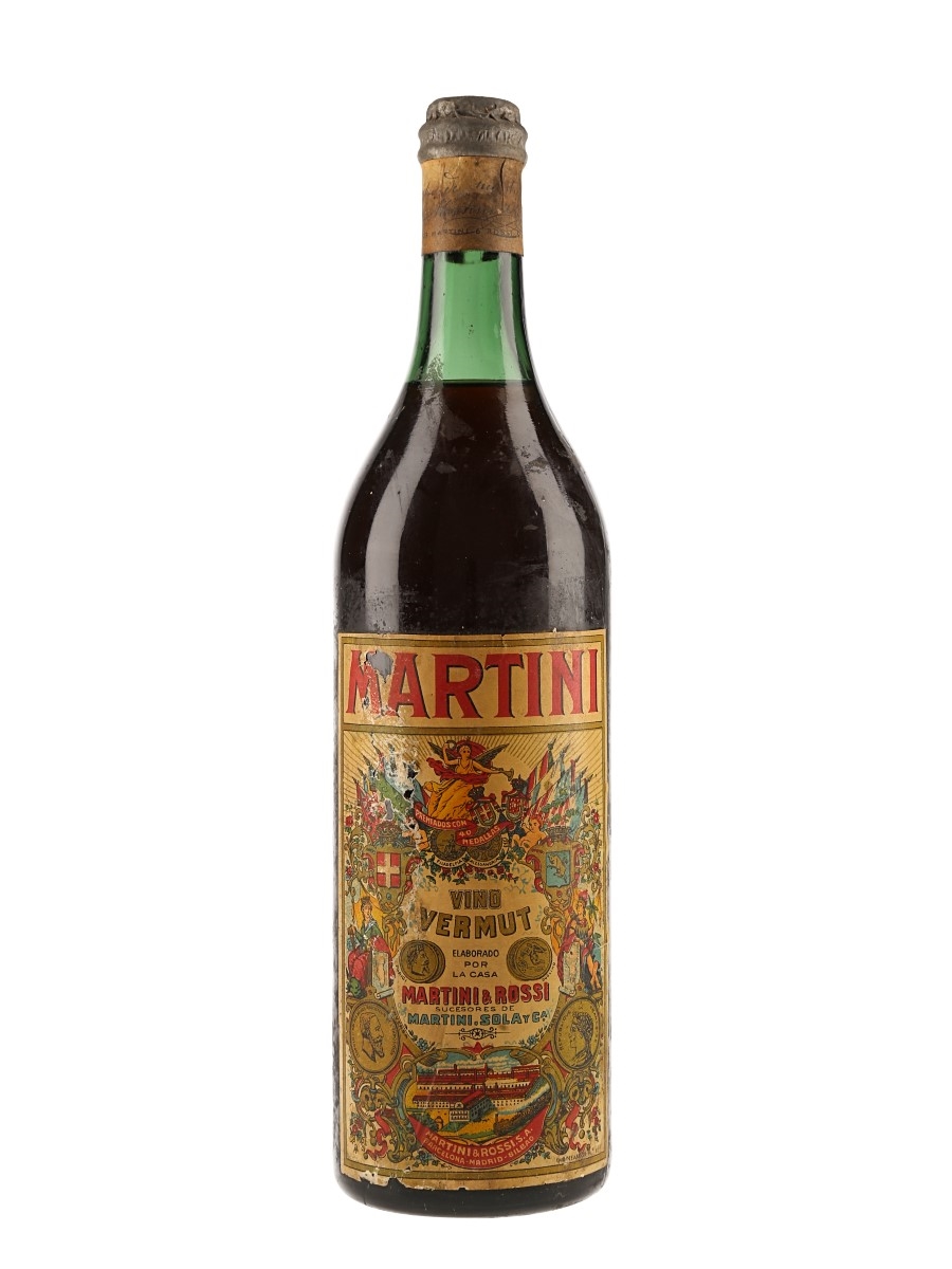 Martini Vino Vermouth Bottled 1940s-1950s - Spain 100cl