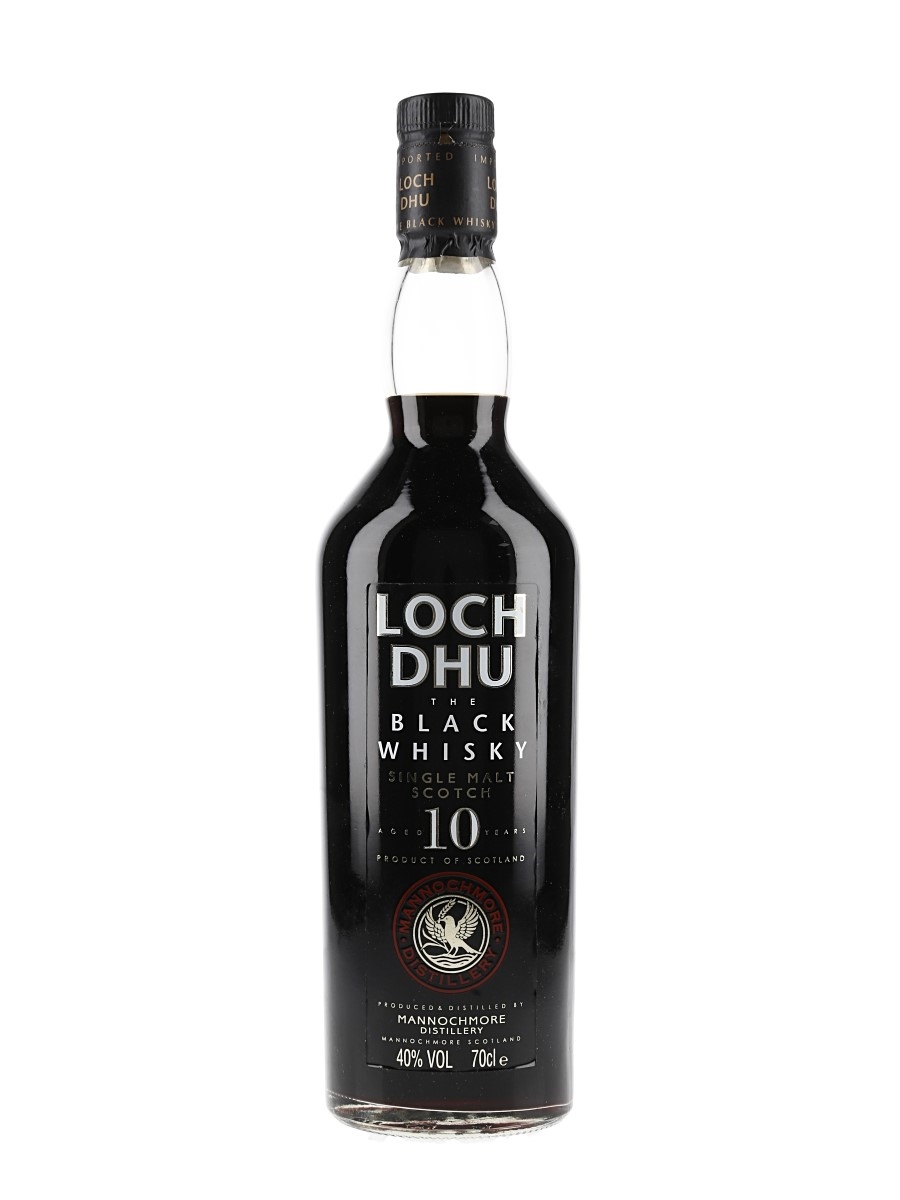 Loch Dhu 10 Year Old - The Black Whisky - Lot 171817 - Buy/Sell ...