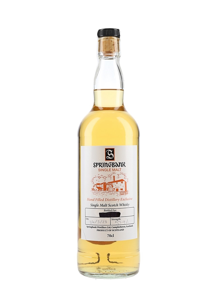 Springbank Hand Filled Distillery Exclusive  70cl / 57.9%