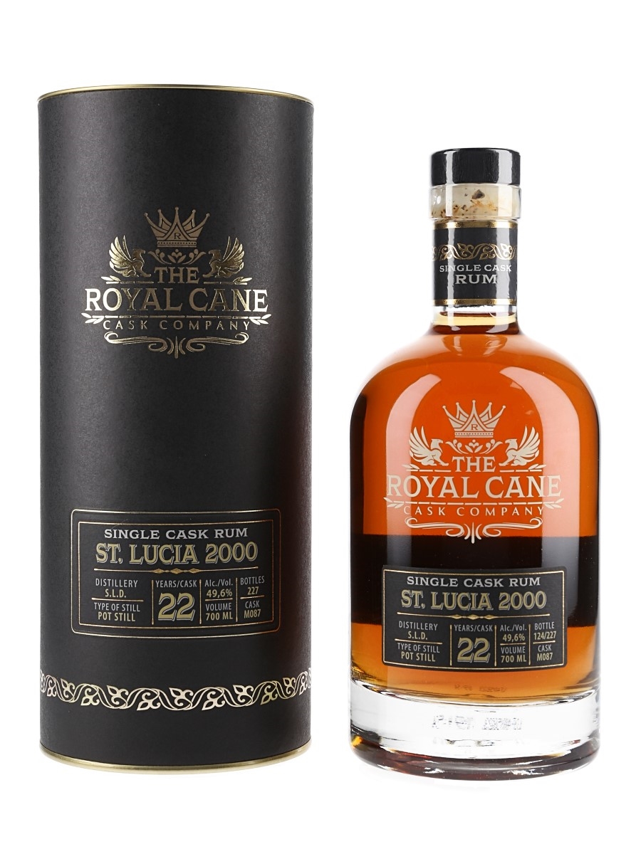 St Lucia Distillers 2000 22 Year Old The Royal Cane Cask Company 70cl / 49.6%