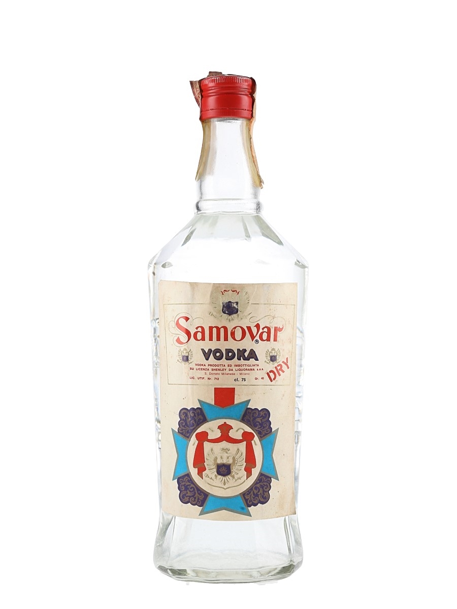 Samovar Dry Vodka Bottled 1970s 75cl / 40%
