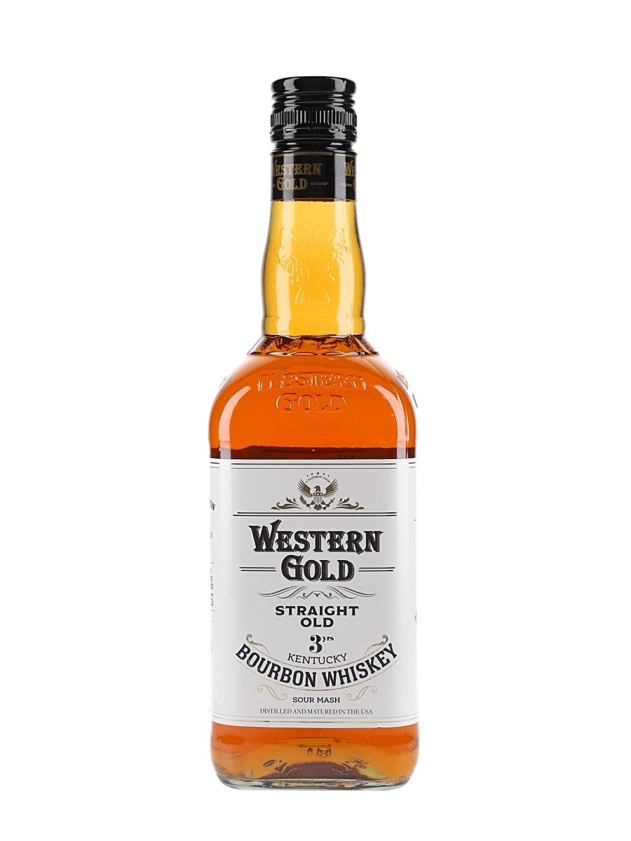 Western Gold Straight 3 Year Old Bourbon  70cl / 40%