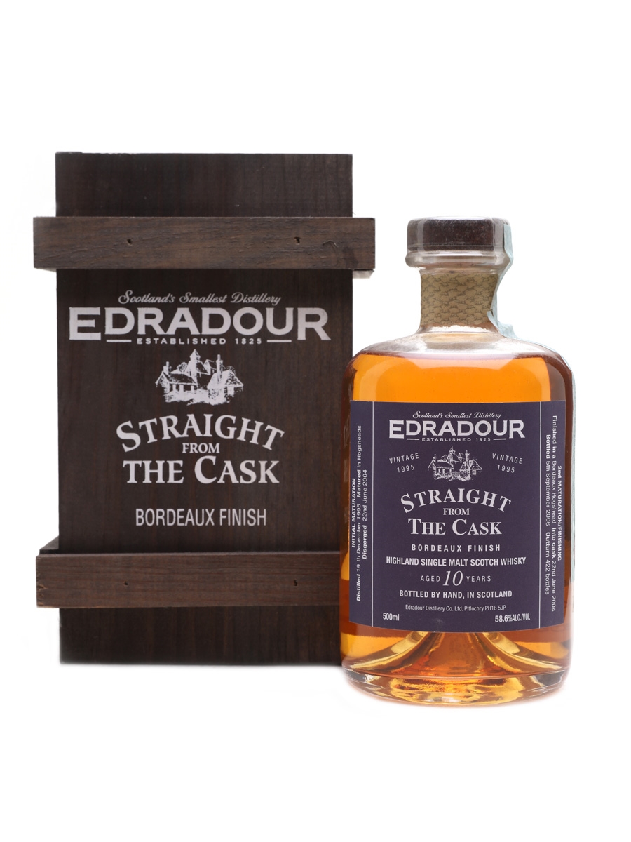 Edradour 1995 Straight From The Cask Bordeaux Cask Finish 50cl / 58.6%