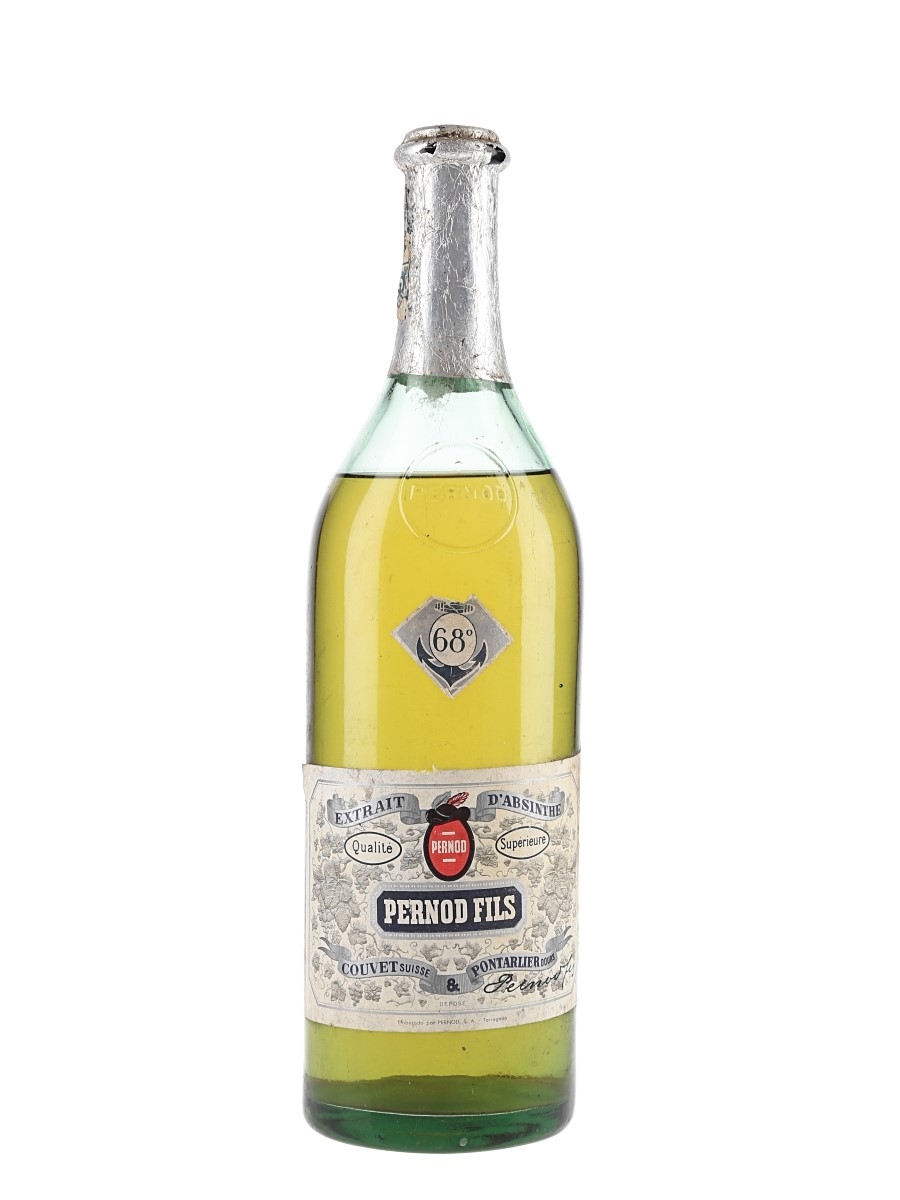 Pernod Absinthe Bottled 1950s - Tarragona 100cl / 68%