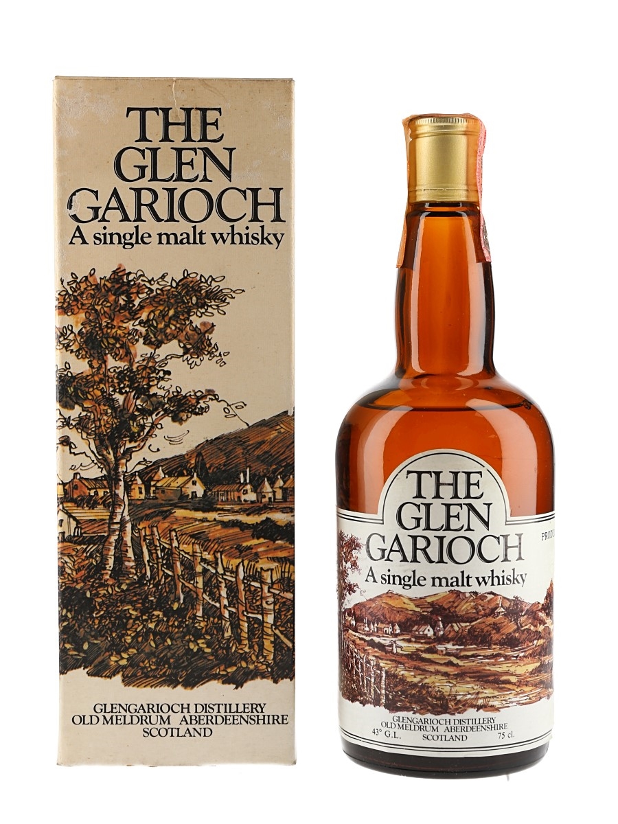 Glen Garioch 8 Year Old Bottled 1970s-1980s - LEMAR 75cl / 43%