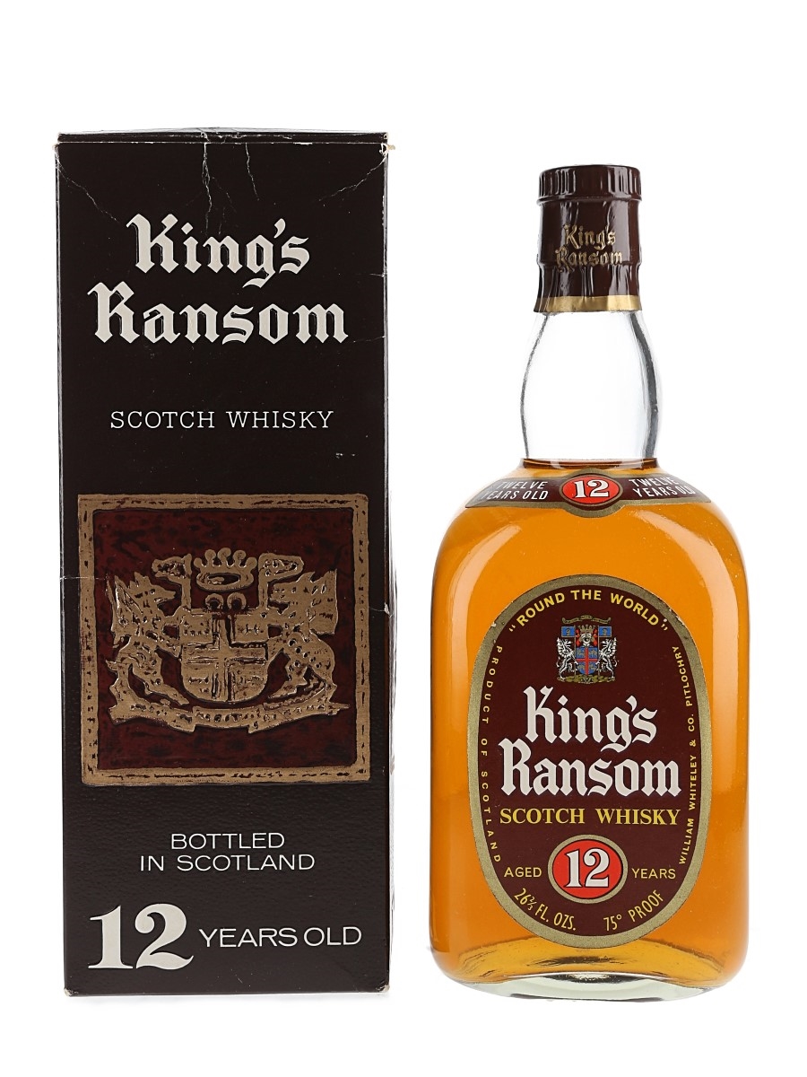 ウイスキー キングスランサム12年 特級 キングス ランサム 12年 King's Ransom 12years old ROUN
