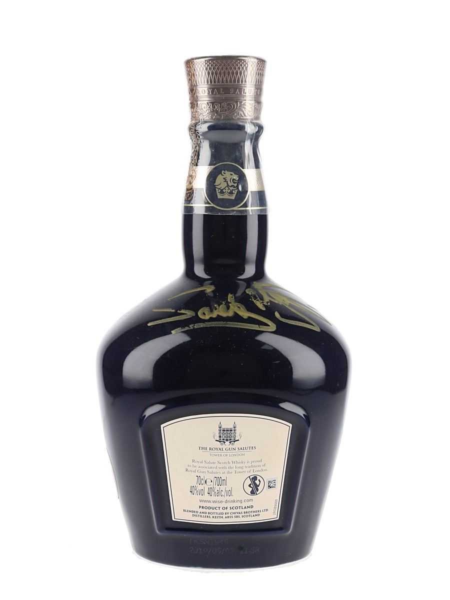 Royal Salute 21 Year Old The Signature Blend - Signed By