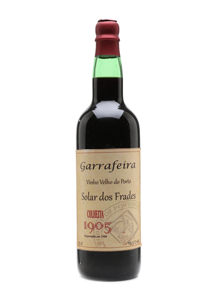Garrafeira Solar Dos Frades 1905 Colheita Bottled 1980 75cl / 19.5%