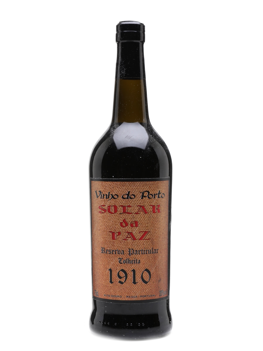 Solar Da Paz 1910 Colheita Bottled 1990 75cl / 20%