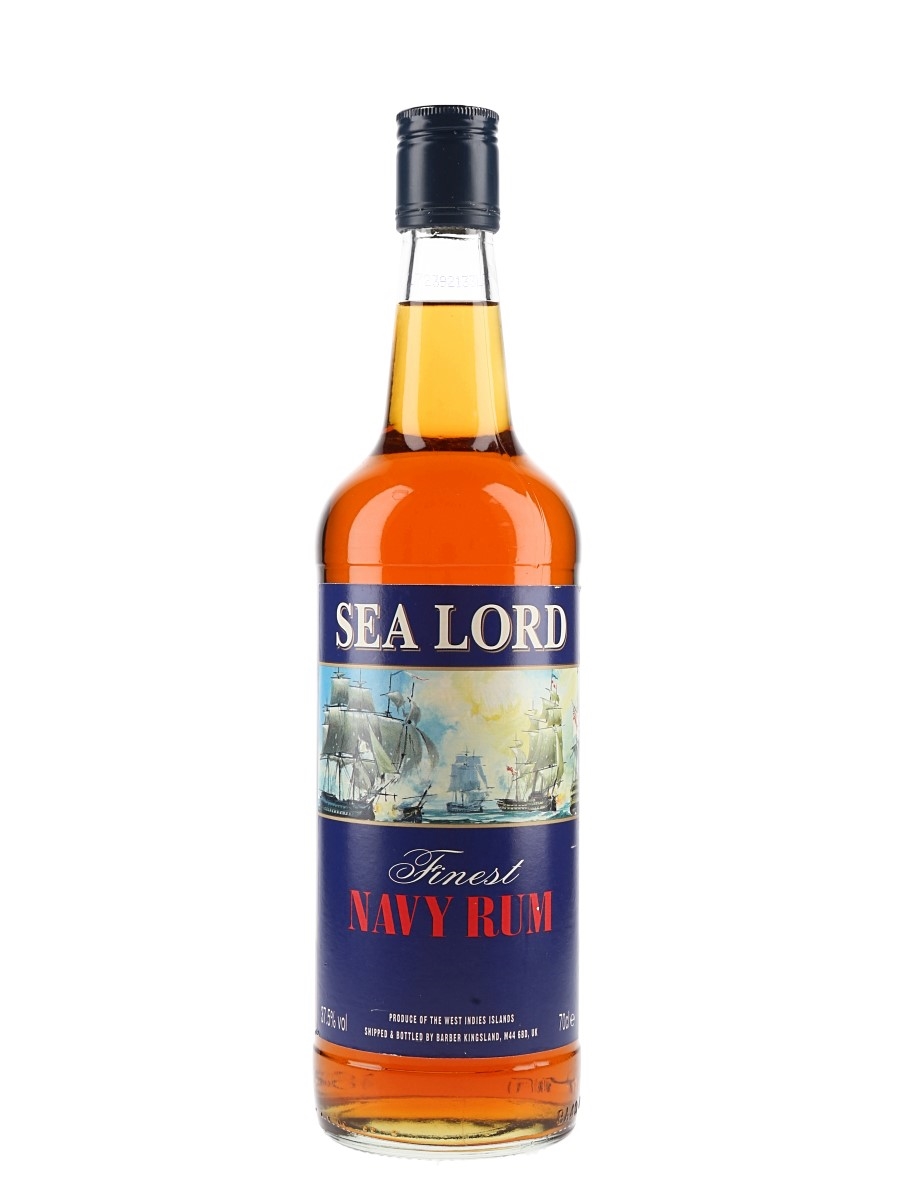 Sea Lord Navy Rum Bottled 1990s - Barber Kingsland 70cl / 37.5%