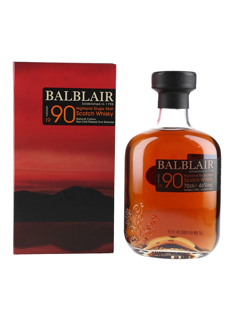 Balblair 1990 Bottled 2013 - 2nd Release 70cl / 46%