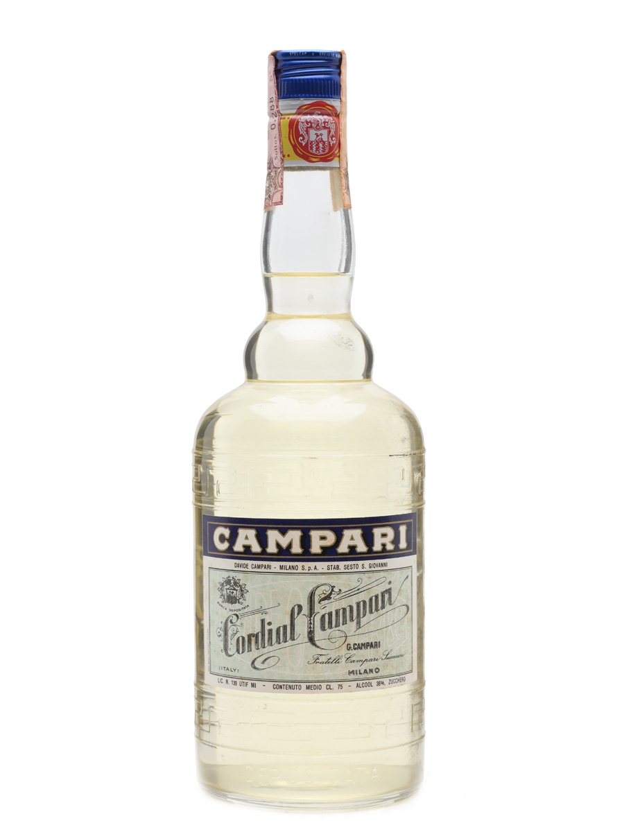 Campari Cordial Bottled 1970s 75cl / 36%