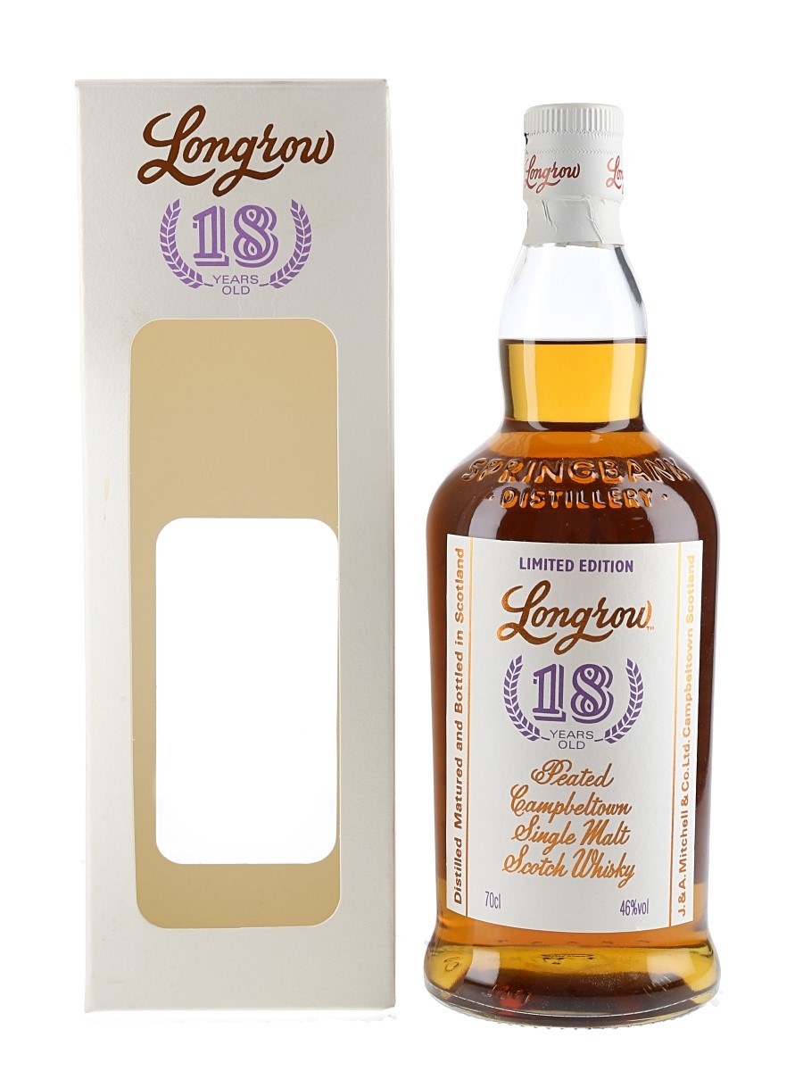 Longrow 18 Year Old Bottled 2020 70cl / 46%