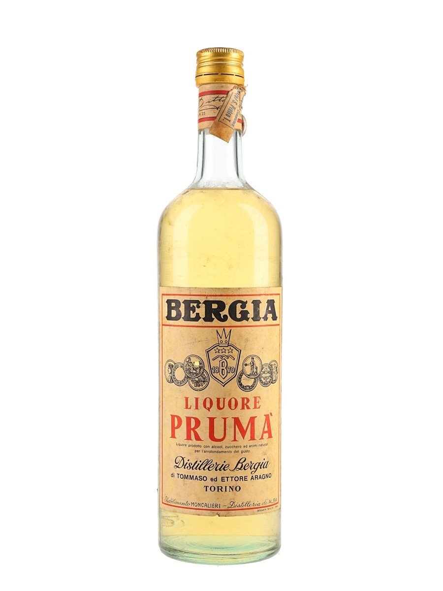 Bergia Liquore Pruma Bottled 1950s 100cl / 20%