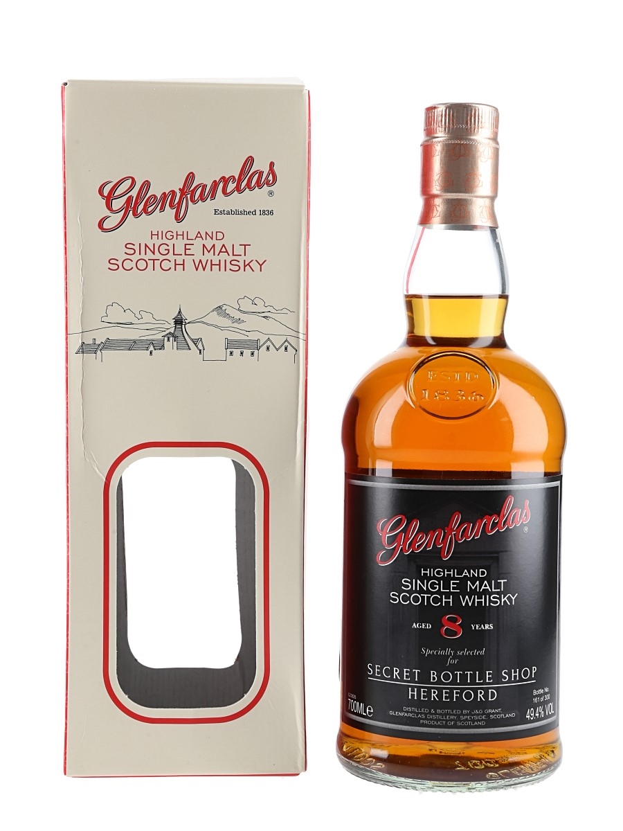 Glenfarclas 8 Year Old Bottled 2022 - Secret Bottle Shop 70cl / 49.4%