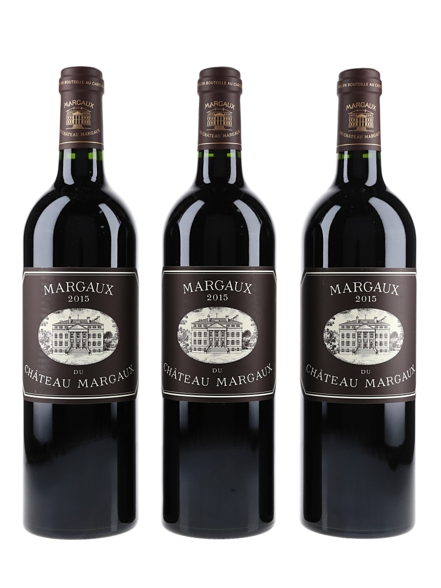 2015 Margaux du Chateau Margaux Third Wine Of Chateau Margaux 3 x 75cl / 14%