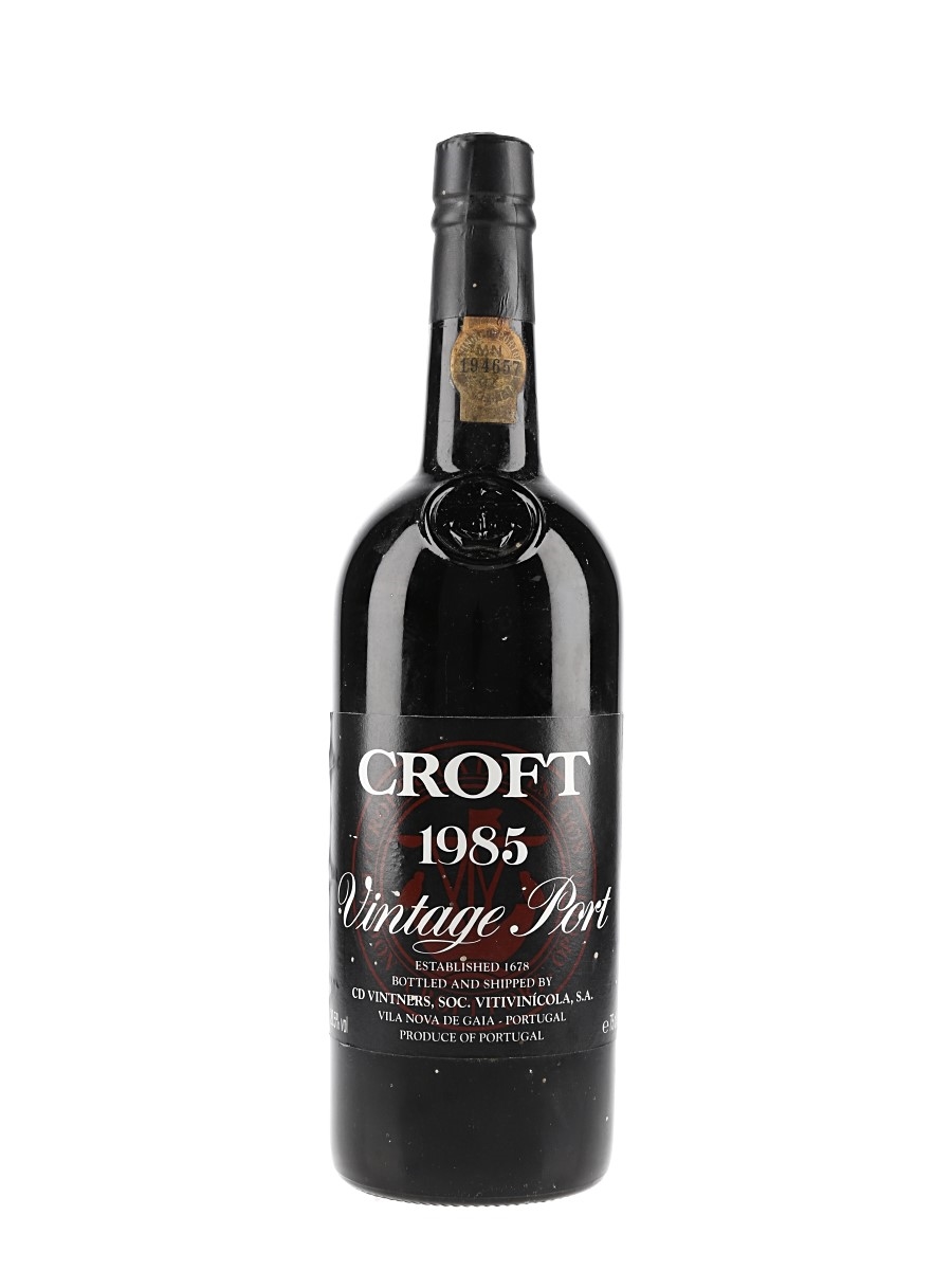 1985 Croft Vintage Port  75cl / 20.5%