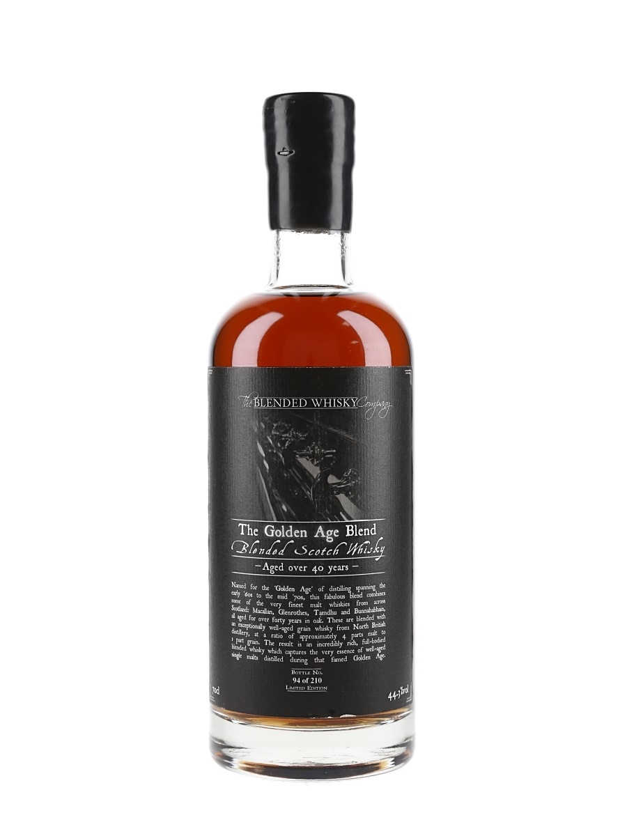 The Golden Age Blend 40 Year Old The Blended Whisky Company 70cl / 44.3%