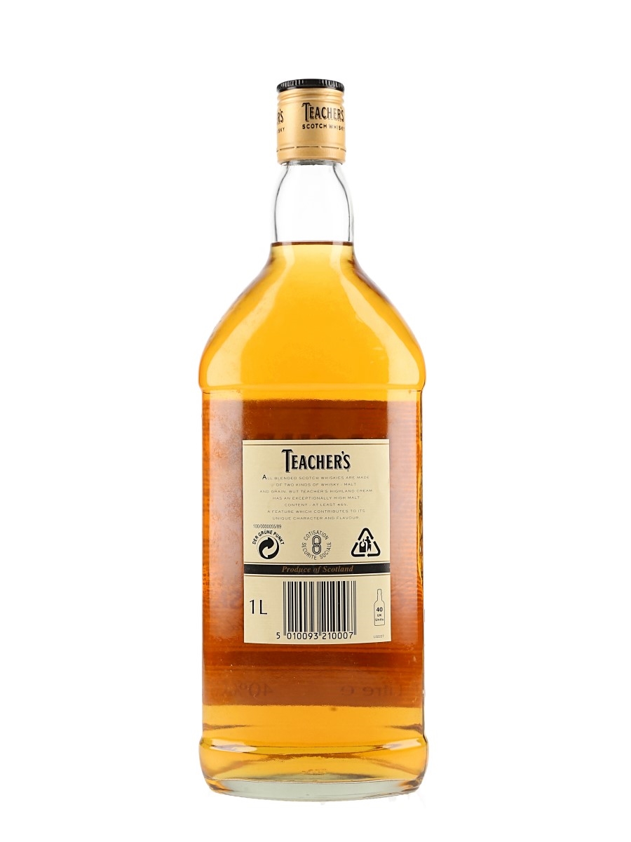 Teacher's Highland Cream - Lot 173808 - Buy/Sell Blended