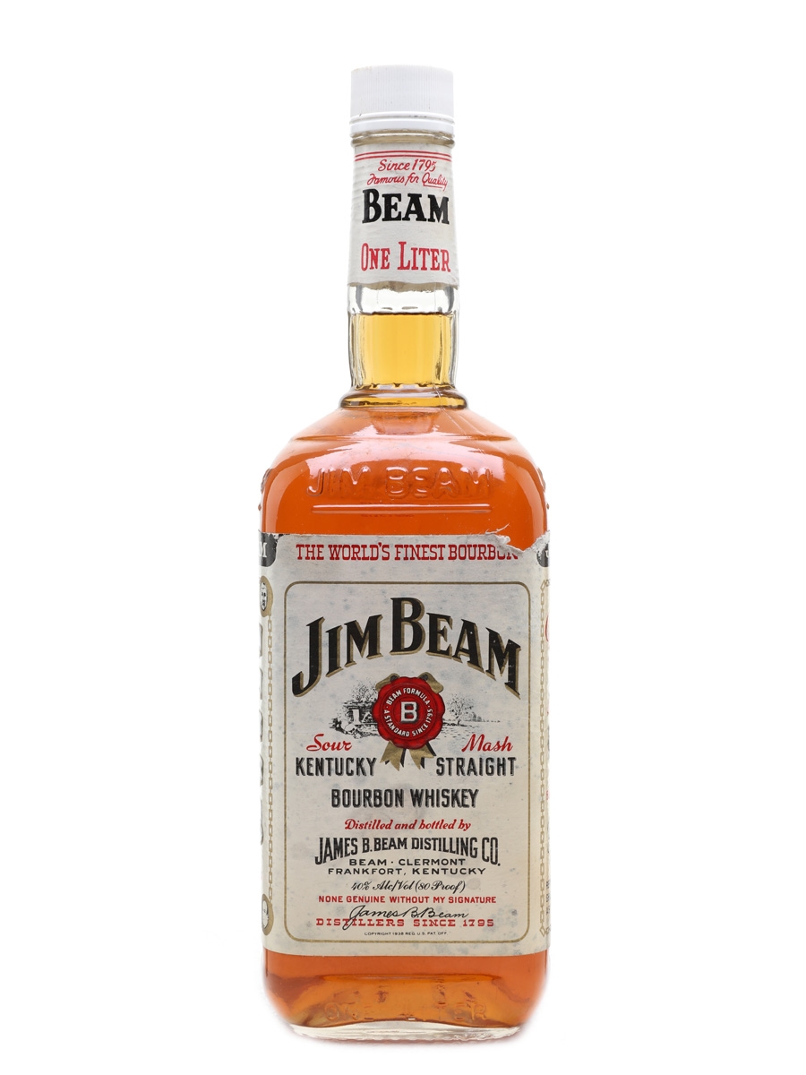 Jim Beam 4 Year Old Bottled 1980s 100cl / 40%