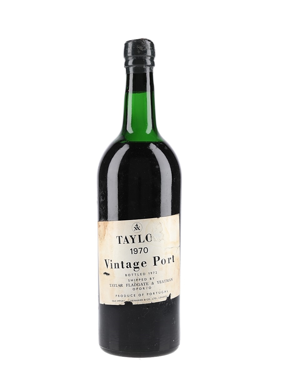 1970 Taylor Vintage Port Bottled 1972 75cl