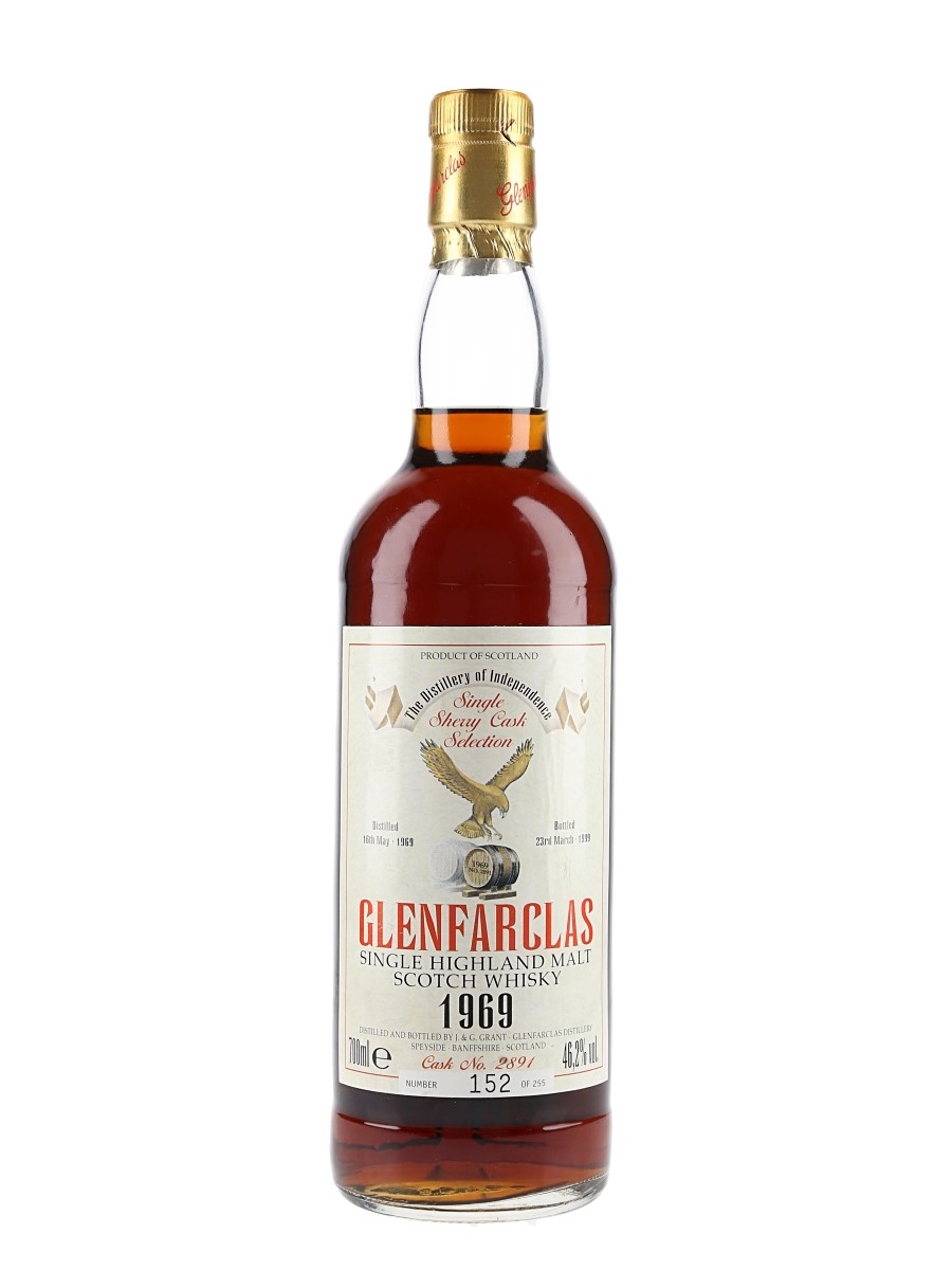 Glenfarclas 1969 Single Sherry Cask Selection Bottled 1999 70cl / 46.2%