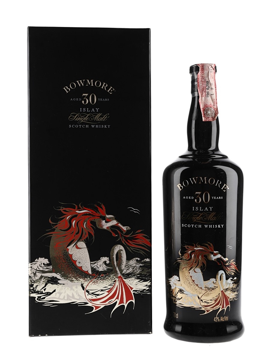 Bowmore 30 Year Old Year Of The Dragon Bottled 1990s - Braulio Commerciale S.r.l. 70cl / 43%