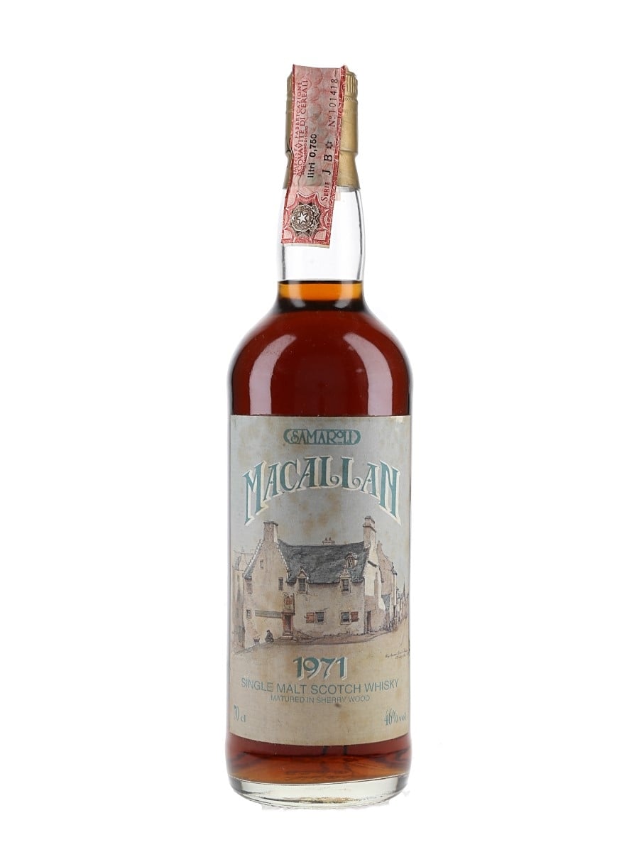 Macallan 1971 Curved Distillery Label - Lot 174940 - Buy/Sell