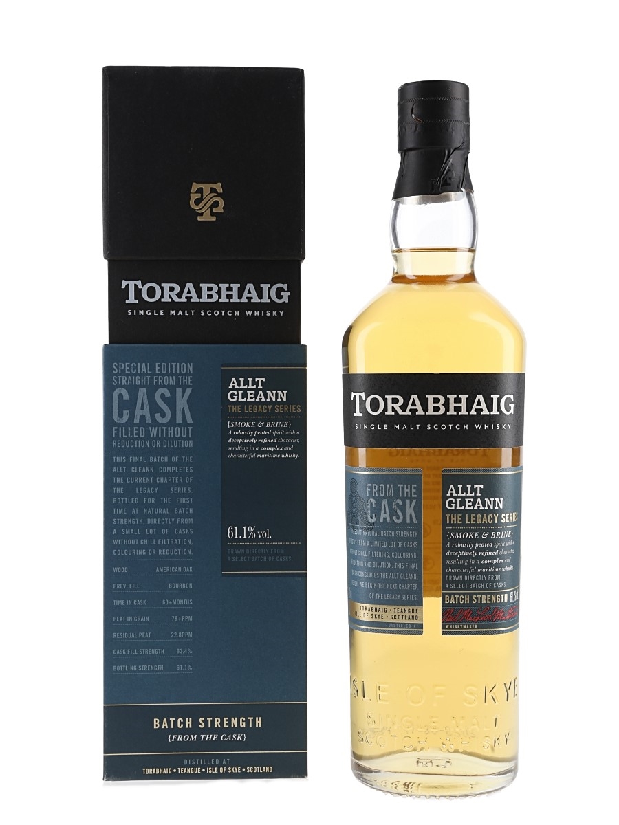 Torabhaig Allt Gleann Legacy Series Bottled 2023 - Batch Strength 70cl / 61.1%