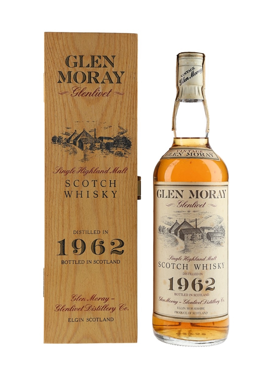 Glen Moray Glenlivet 1962 24 Year Old Bottled 1980s 75cl / 43%