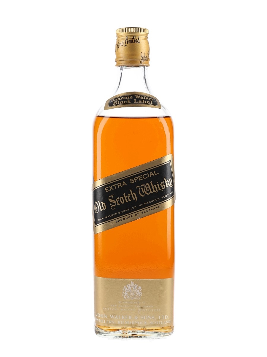 Johnnie Walker Black Label Extra Special Bottled 1970s 75cl / 40%