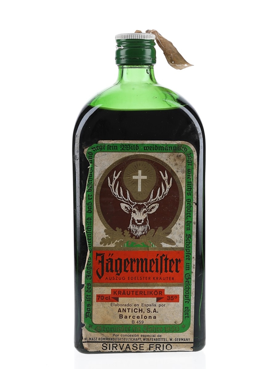 Jagermeister Bottled 1980s - Spain 70cl / 35%