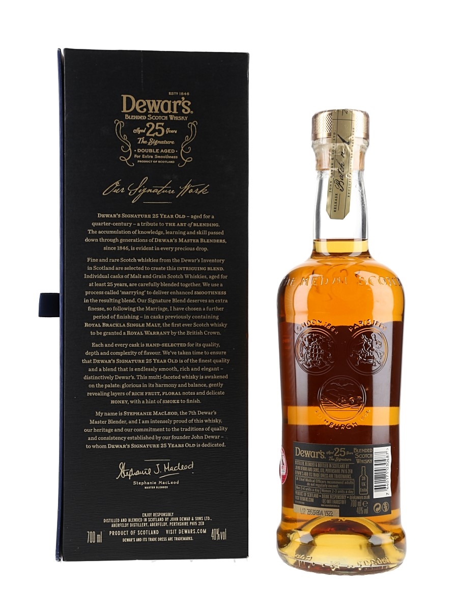 Dewars Signature 25 Year Old - Lot 173832 - Buy/Sell Blended