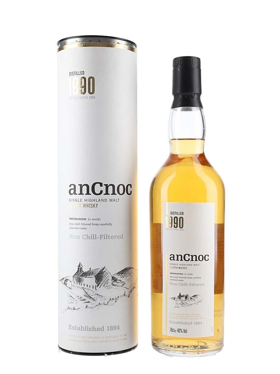 AnCnoc 1990 Bottled 2004 70cl / 46%