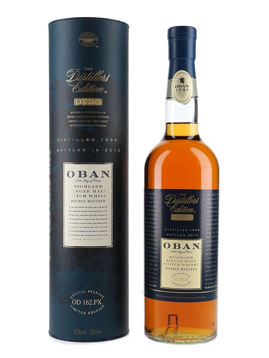 Oban 1998 Distillers Edition Bottled 2013 - Montilla Cask Finish 70cl / 43%