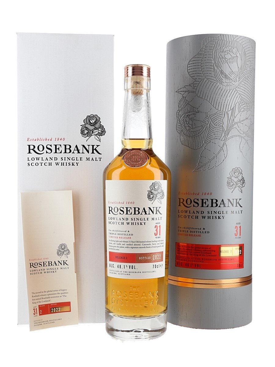 Rosebank 31 Year Old Release 2 Bottled 2022 70cl / 48.1%