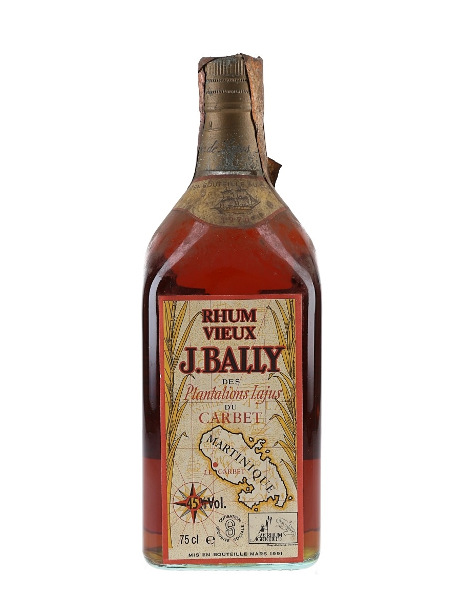 J Bally 1970 Rhum Vieux Agricole Bottled 1990 - Velier 75cl / 45%