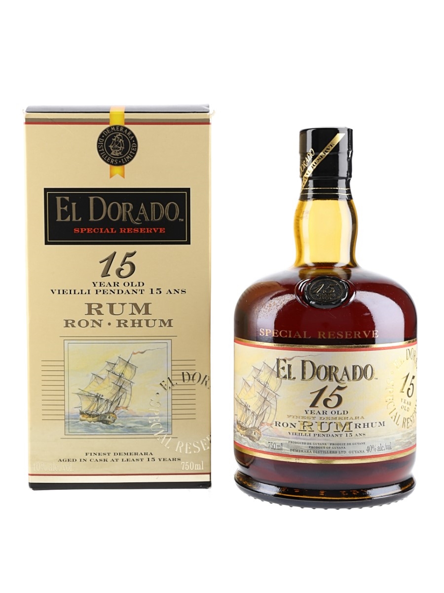 El Dorado 15 Year Old Special Reserve Finest Demerara Rum 75cl / 40%