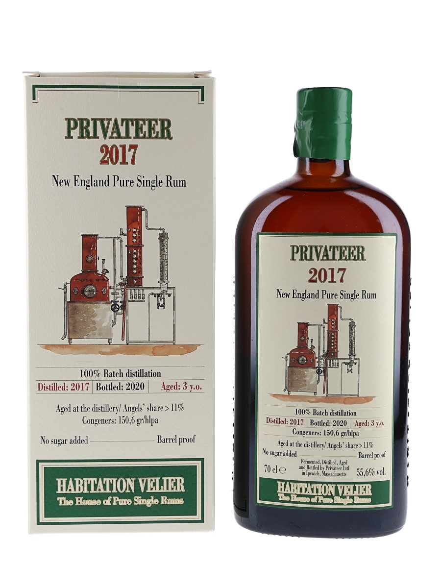 Habitation Velier Privateer 2017 3 Year Old Bottled 2020 70cl / 55.6%