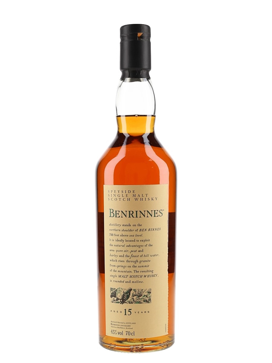 Benrinnes 15 Year Old Flora & Fauna 70cl / 43%