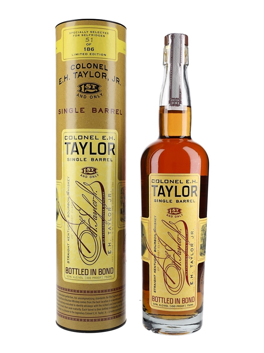 Colonel E H Taylor Single Barrel Bottled 2023 - Selfridges 75cl / 50%