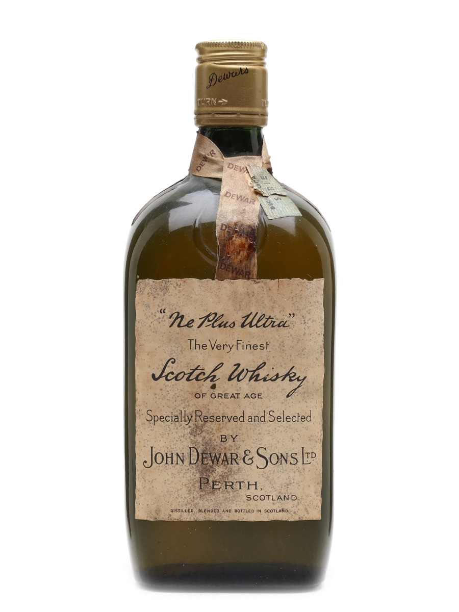 John Dewar & Sons Ne Plus Ultra Bottled 1950s 75cl / 40%