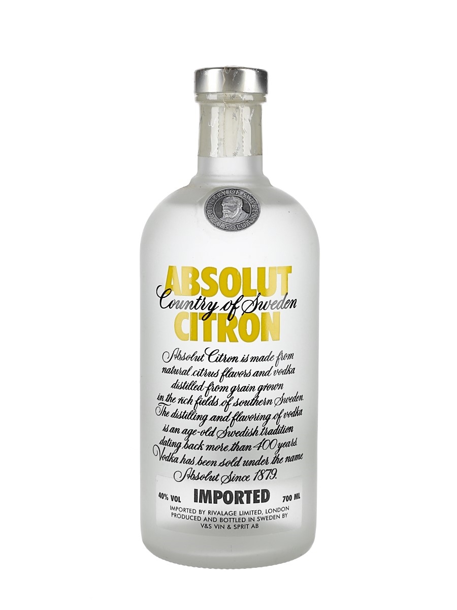Absolut Citron Rivalage Limited 70cl / 40%