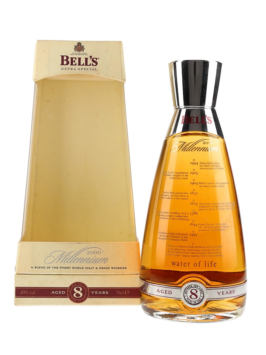 Bell's 8 Year Old Millenium Decanter Bottled 2000 70cl / 40%