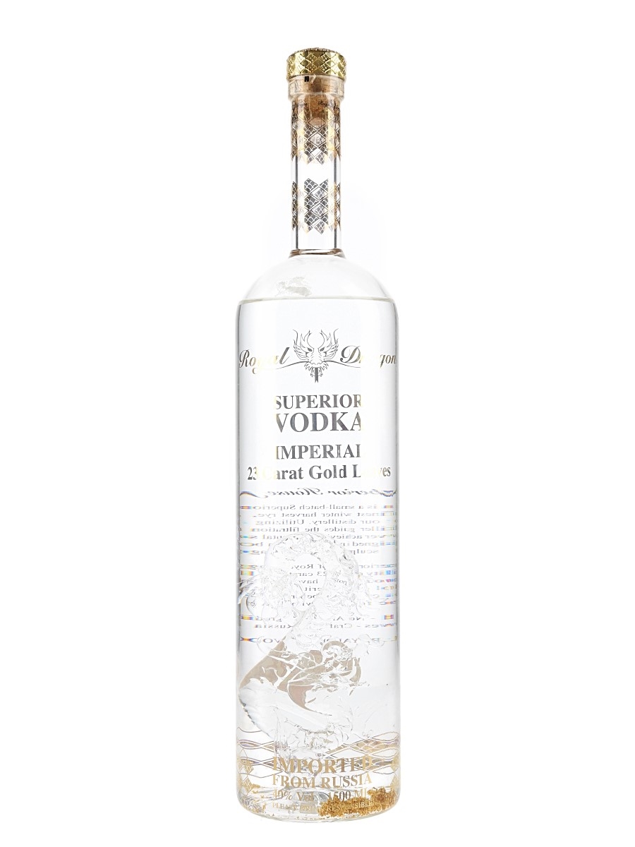Golden Leaf Superior Vodka Royal Dragon Superior Vodka - 70cl