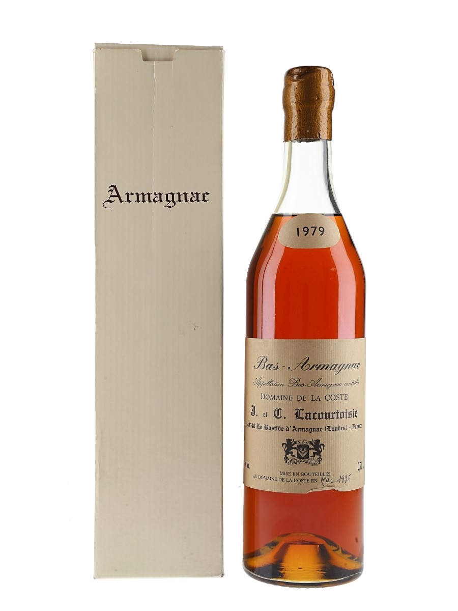 Domaine de La Coste Lacourtoise 1979 Bas Armagnac Bottled 1996 70cl / 45%