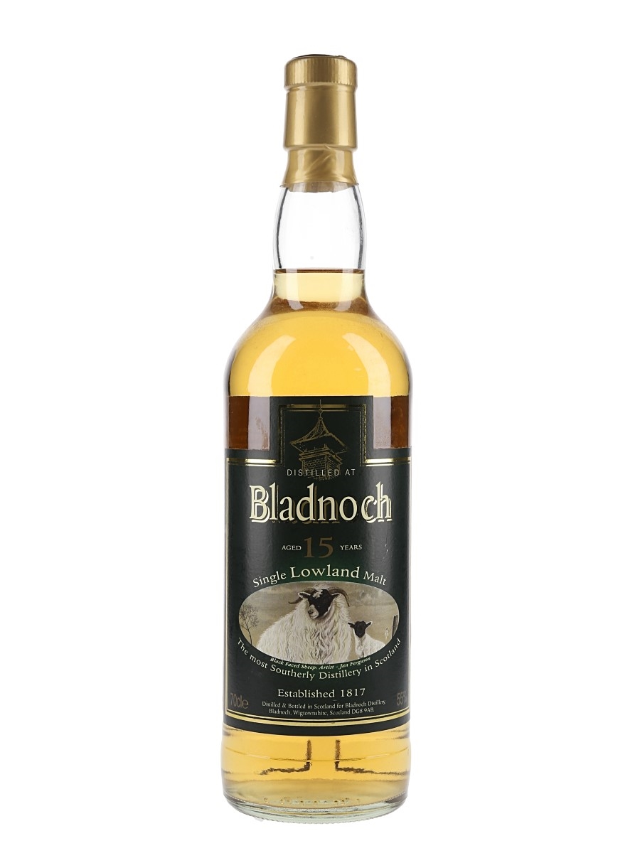 Bladnoch 15 Year Old Bottled 2000s 70cl / 55%
